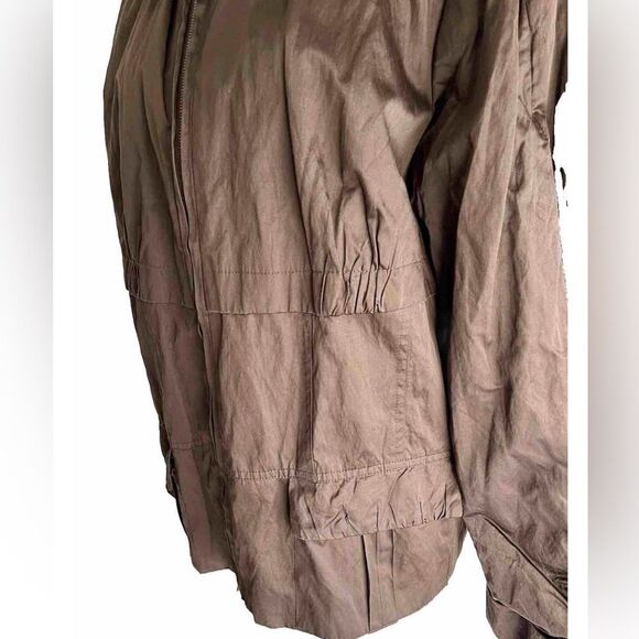 Chico’s Jacket chocolate Brown classic lagenlook blazer dark accademia Women XL - Picture 4 of 5